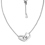Love Lock Necklace Steel