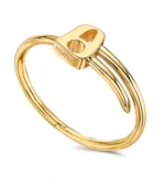 Nail Bracelet Yellow Gold