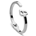 I love you Bracelet Steel Thin