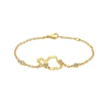 Outland Line Bracelet Yellow Gold