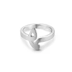 Middle Luna Steel Ring