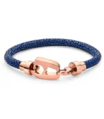 Stingray Leather Rose Gold Hardware