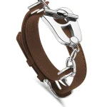 Paris Bracelet - Silver/Brown