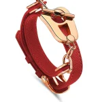 Paris Bracelet - Rose Gold/Red