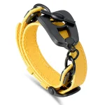 Paris Bracelet - Black/Yellow