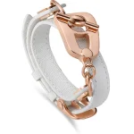 Paris Bracelet - Rose Gold/White