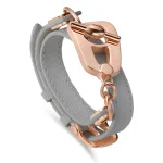 Paris Bracelet - Rose Gold/Grey