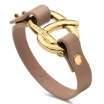 Berlin Bracelet-Ladies (Beige / Gold)