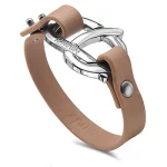 Berlin Bracelet-Ladies (Beige / Steel)