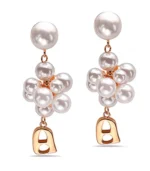 Grand Pearl Earring Rose