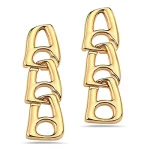 Unity Earrings Yellow Gold