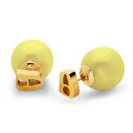 Yellow Luna Earring
