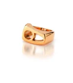 Polished Rose Gold-Plated Ring - Image 2