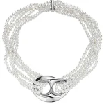 Luna Luna Drop Choker - Silver / White