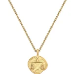 Zodiac Sign Necklace Libra