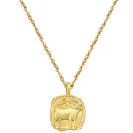 Zodiac Sign Necklace Taurus