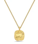 Zodiac Sign Necklace Taurus