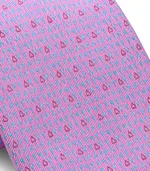 Pink/Blue Numbers Tie - Image 4