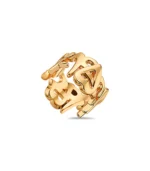 SQ Numbers Ring Gold - Image 2