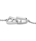 Love lock Bracelet Steel - Image 2