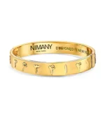 Numbers Bracelet Yellow Gold - Image 2