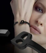 I love you Bracelet Black THIN - Image 2