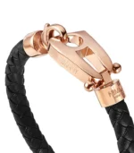 Black Leather Rose Gold Hardware - Image 2