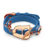 Paris Bracelet - Rose Gold/Light Blue - Image 2