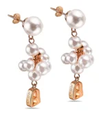 Grand Pearl Earring Rose - Image 2