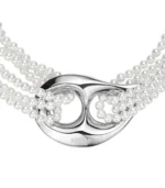 Luna Luna Drop Choker - Silver / White - Image 3