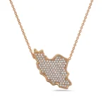 Outland Necklace Diamond Rose