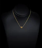 Solo Luna Necklace Gold - Image 3