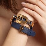Paris Bracelet - Gold/Navy