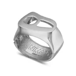 Polished Silver Cuff - Image 3