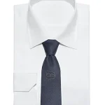 Double Black Luna Skinny Tie