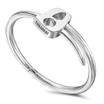 Nail Bracelet Vintage Silver (Men)