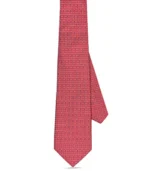 Red/White Numbers Tie - Image 3