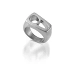 Brushed Steel Ring