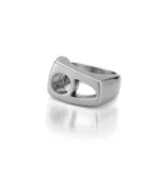 Brushed Steel Ring - Image 2