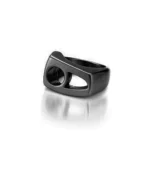 Brushed Black Ring - Image 2