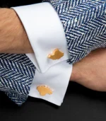 Country Cufflink Gold63 - Image 2
