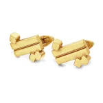 Country Line Cufflink Gold