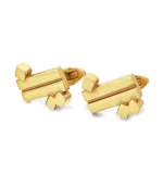 Country Line Cufflink Gold
