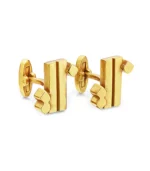 Country Line Cufflink Gold - Image 4