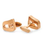 Luna Cufflink Rose Gold - Image 4