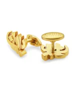 Heritage Cufflink Vintage Gold - Image 3
