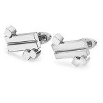Country Line Cufflink Steel