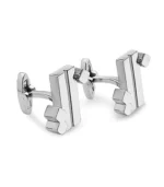 Country Line Cufflink Steel - Image 3