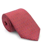 Red/White Numbers Tie
