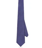 Navy / Pink Numbers Tie - Image 3